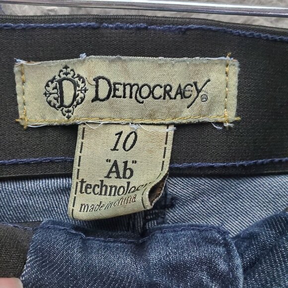 Democracy Jeans Womens Size 10 Blue Skinny Fit Ab Technology Stretch Denim - Picture 2 of 12